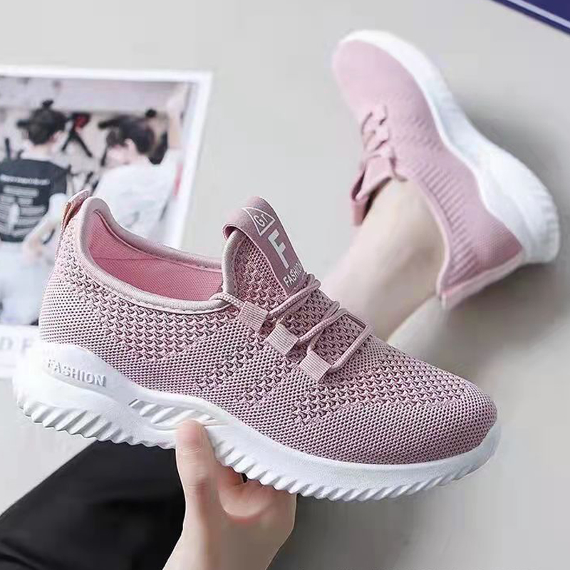 Sport Running Shoes Women Air Mesh Breathable Walking Women Sneakers Comfortable White Fashion Casual Sneakers